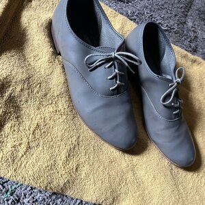 Chancellor‘s Men’s Gray Lace-Up Oxford Shoes size‎ 9.5